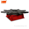 Positionneur de soudage Positionneur électrique Turntable CNC